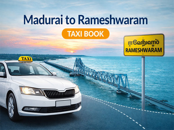 Madurai Taxi, Taxi from Madurai to Rameshwaram